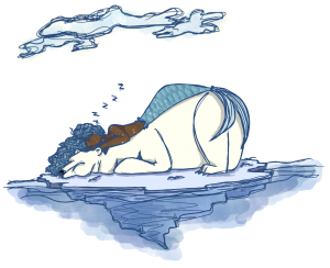 Arctic Snow Slumber