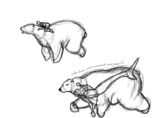 Mermaid and Polar Bear Sketch Session  #1