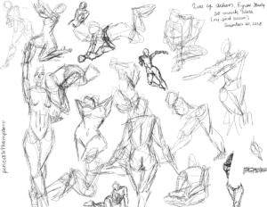 Female Anatomy Sketch Session  #1